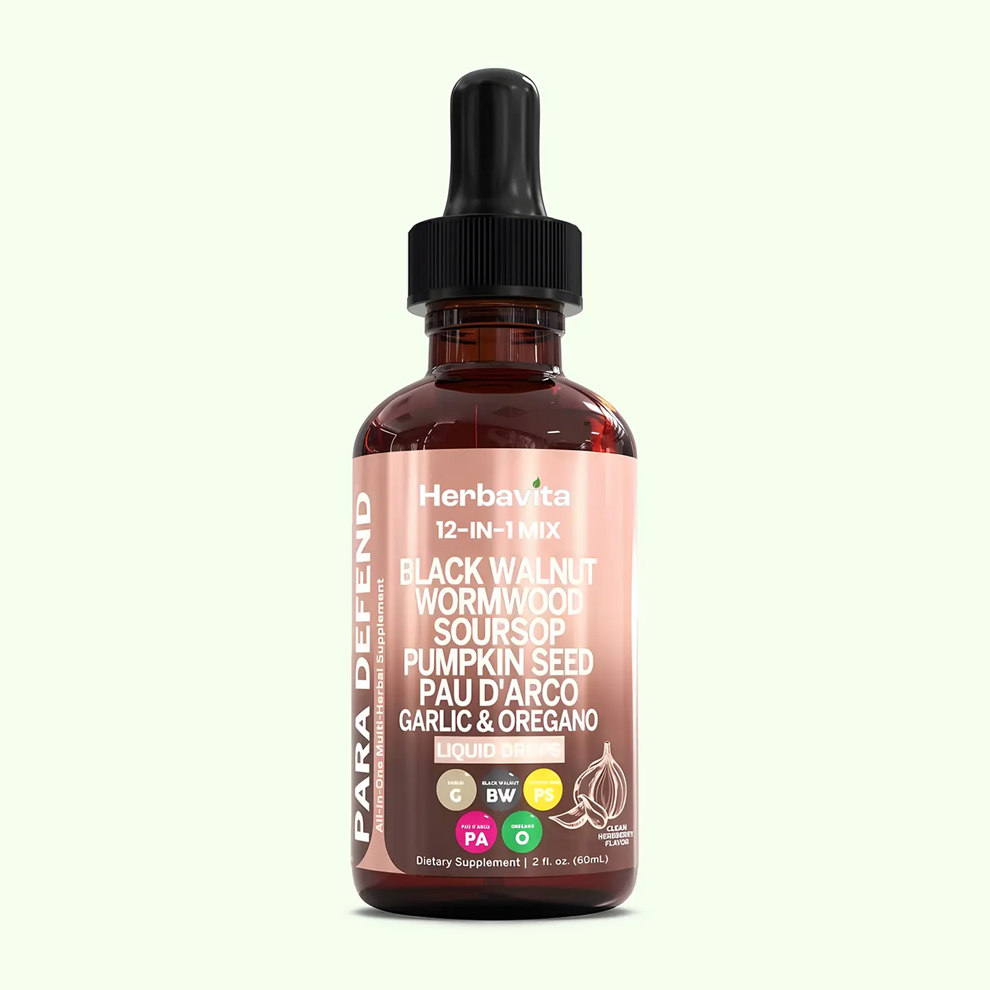 Organic 12-in-1 Black Walnut Drops