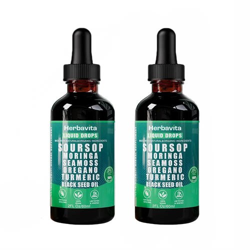 100% Organic 10-in-1 Soursop Extract Drops - Buy 1 Get 1 FREE