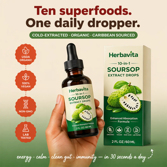 Organic 10-in-1 Soursop Extract Drops